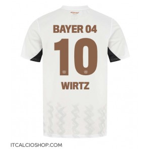 Bayer Leverkusen Florian Wirtz #10 Seconda Maglia 2024-25 Manica Corta